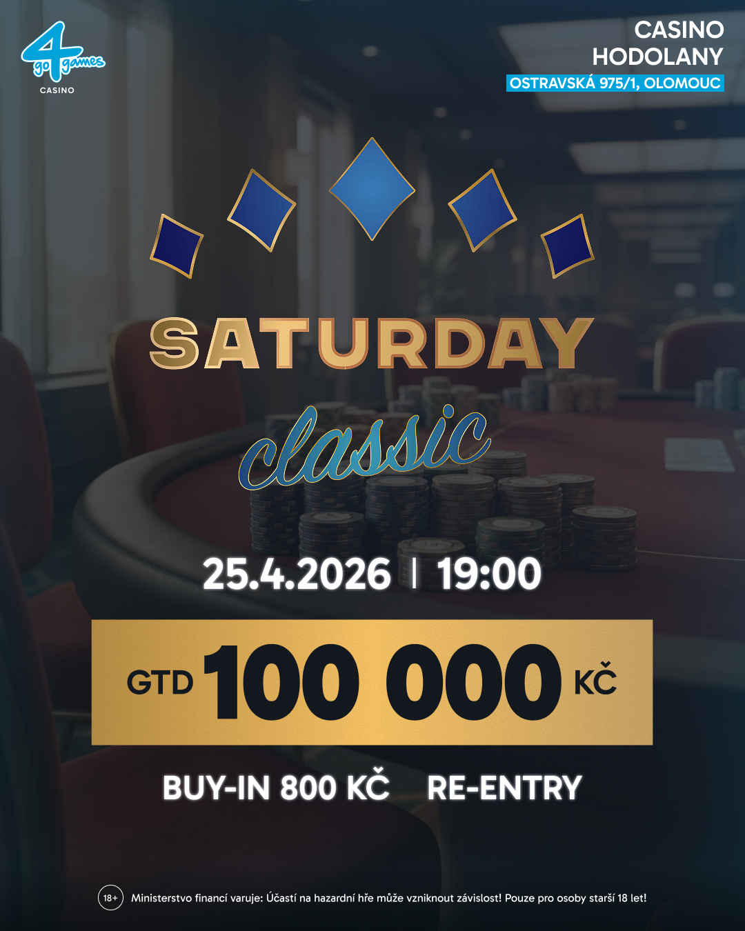 Saturday Classic re-entry