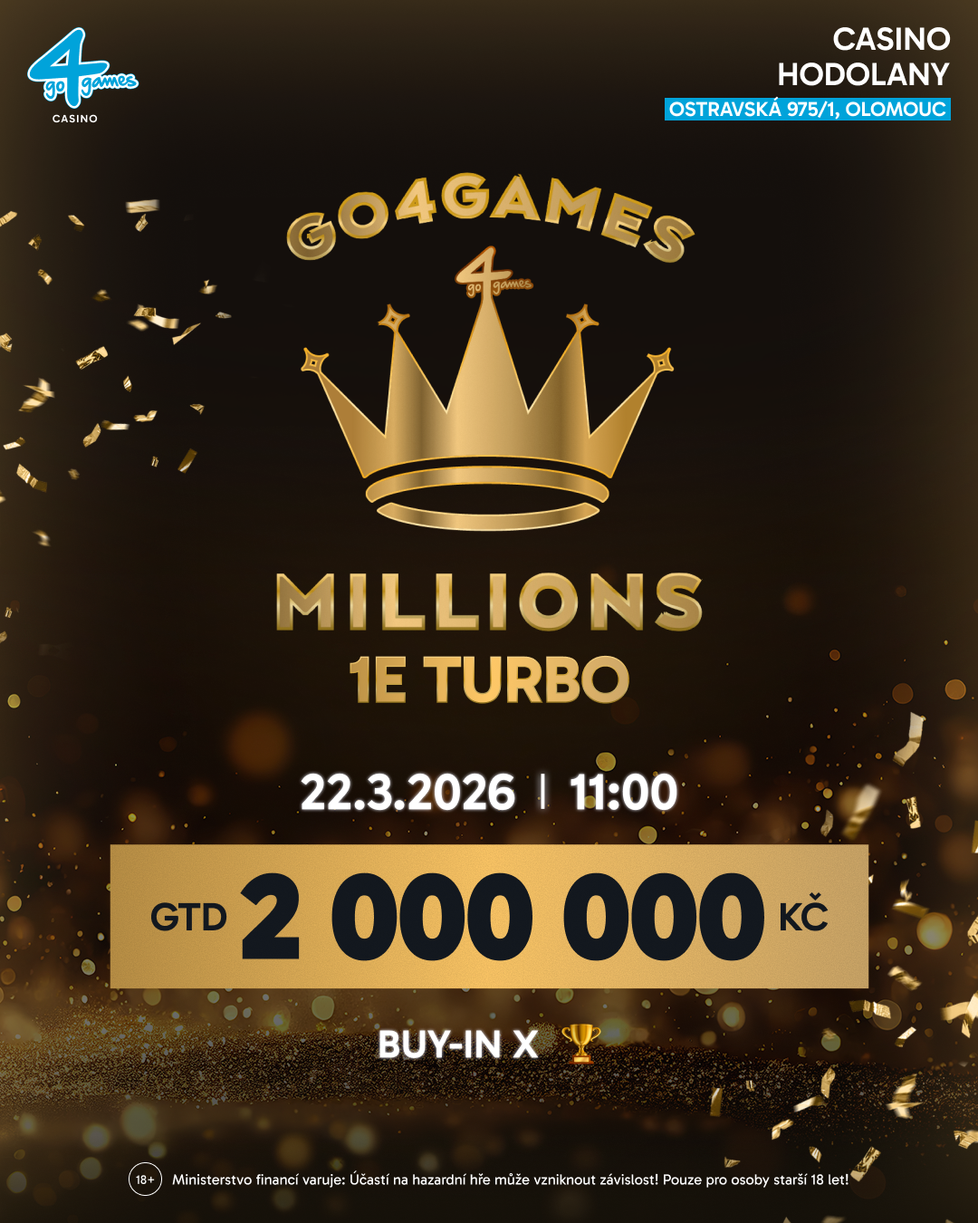 Go4games Millions re-entry 1E Turbo