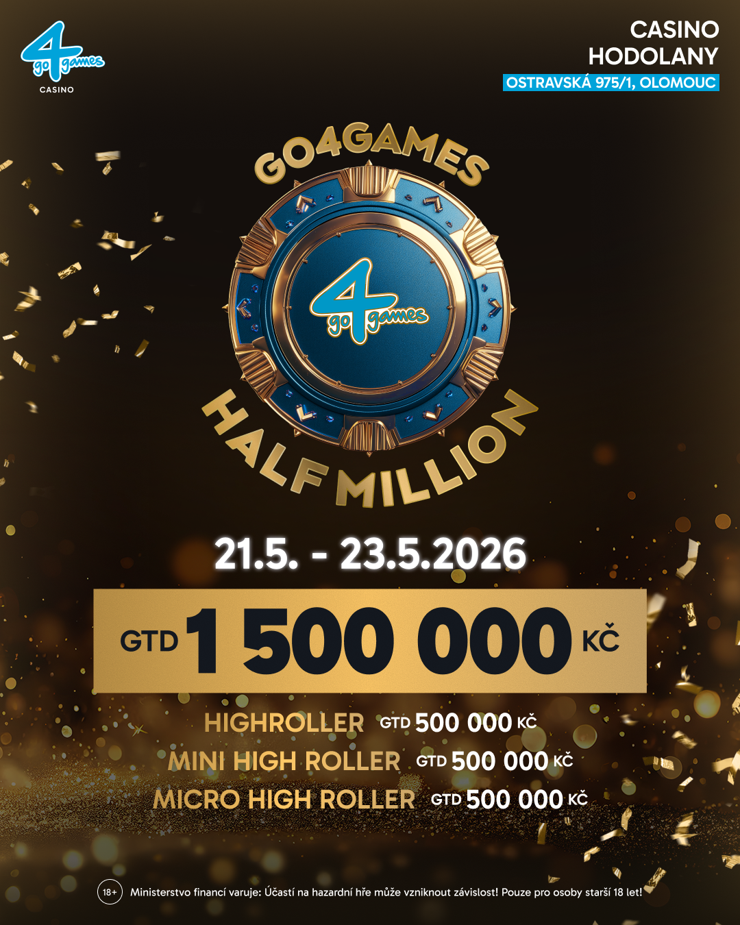 Turbo Satellite to HIGH ROLLER 5 seats
