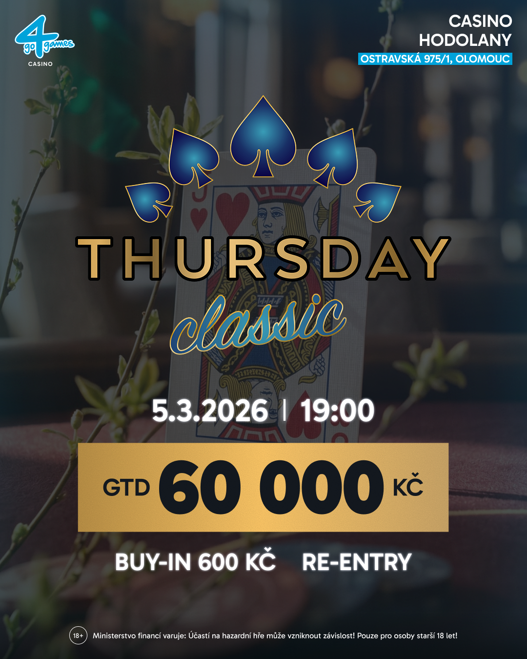 Thursday Classic re-entry