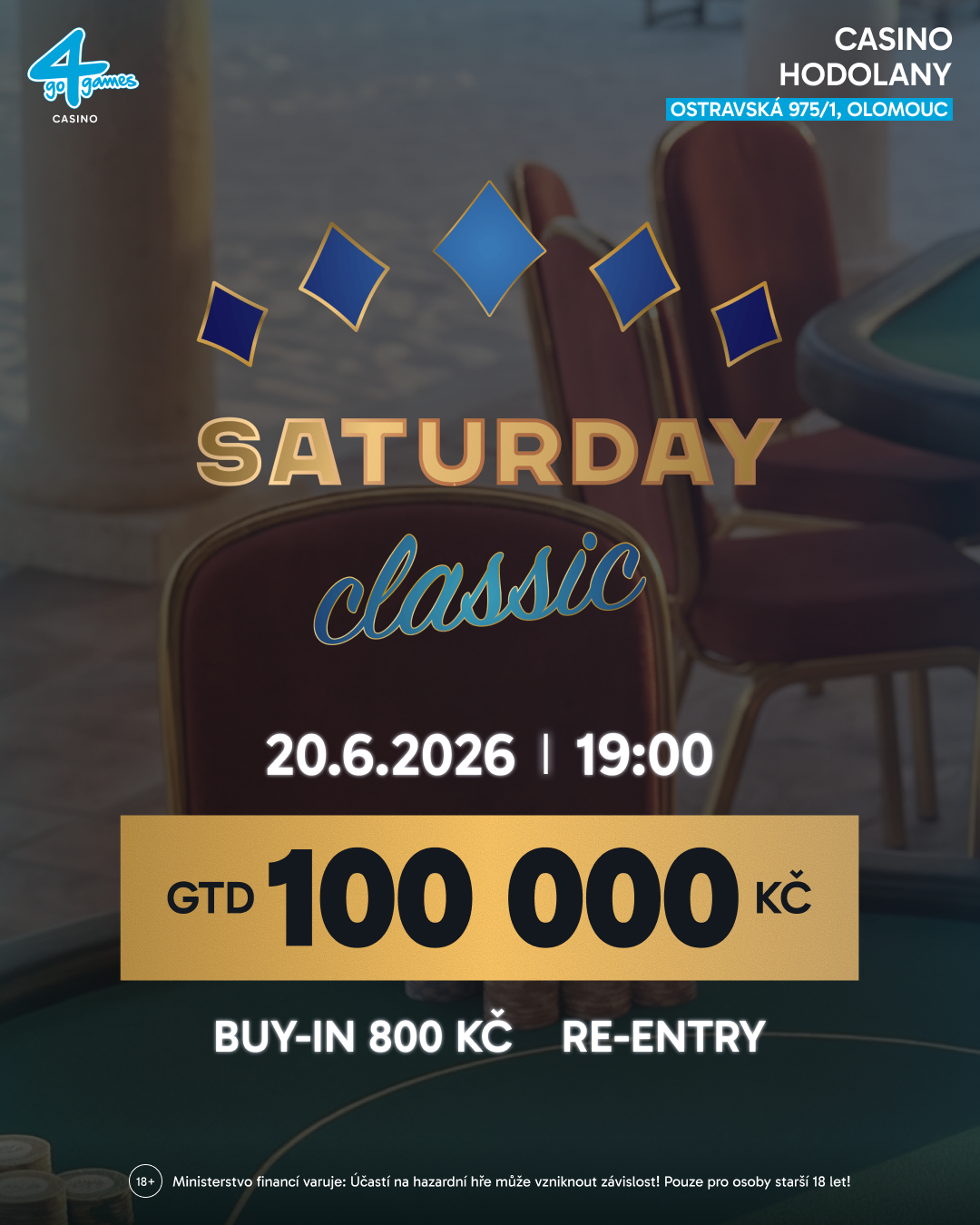 Saturday Classic re-entry