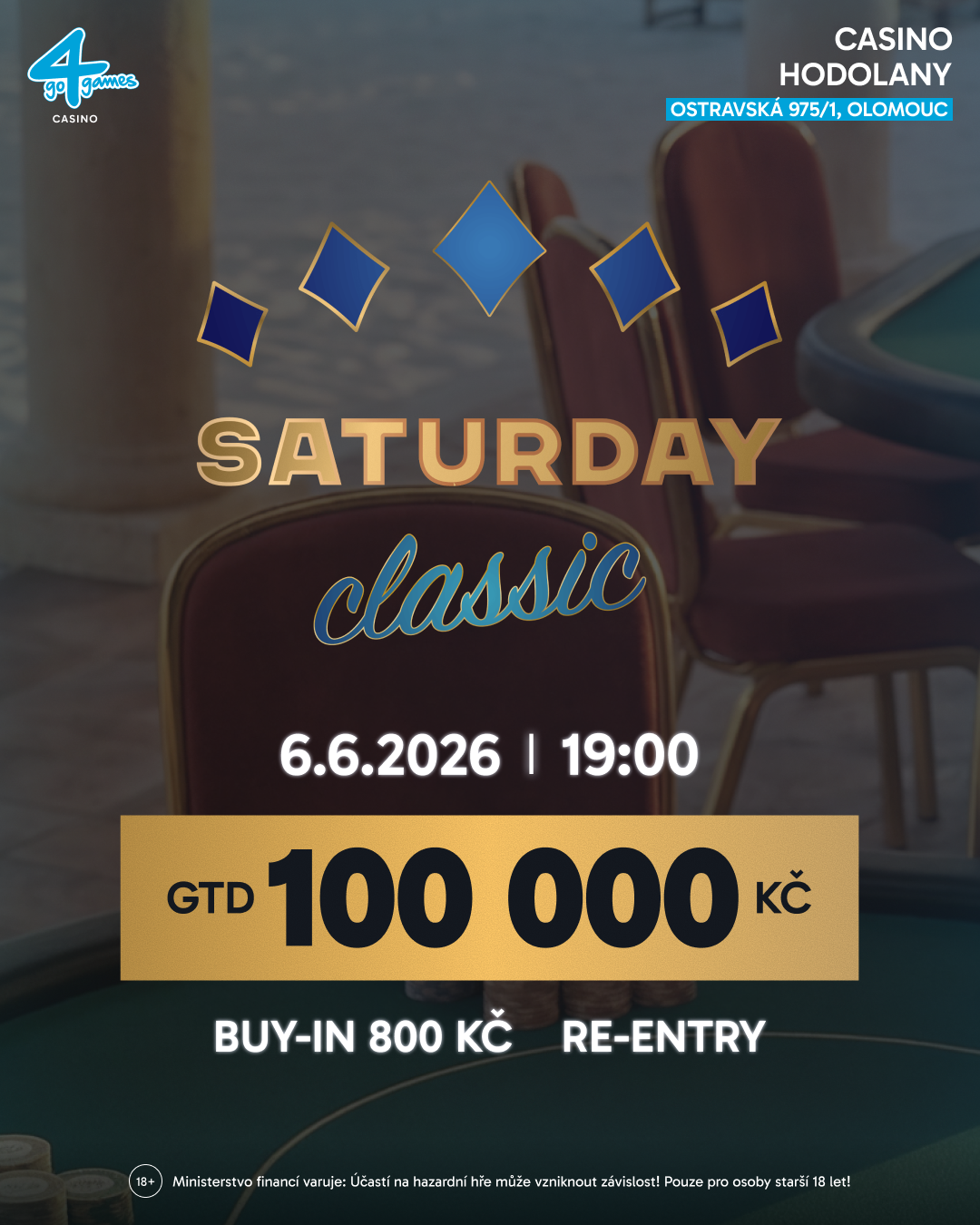 Saturday Classic re-entry